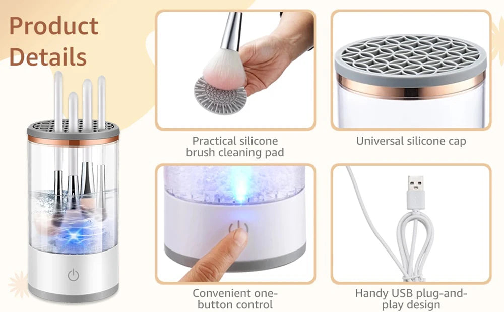 MAKEUP BRUSH CLEANER